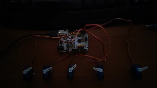 SG90 9G servo test with random position Arduino program. #servo #arduino #9g #sg90