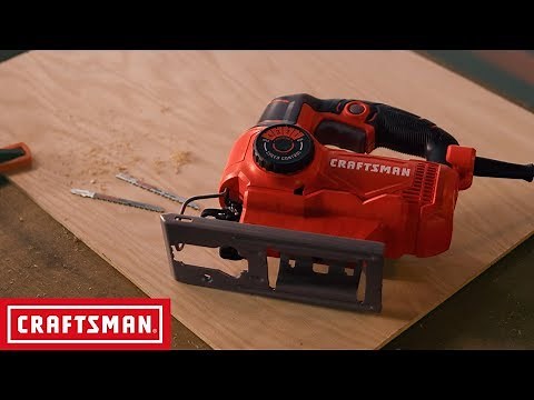 CRAFTSMAN 5 AMP Variable Speed Corded Jig Saw | Tool Overview