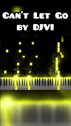 Can't Let Go - Piano Tutorial #pianotutorial #piano #geometrydash #gd