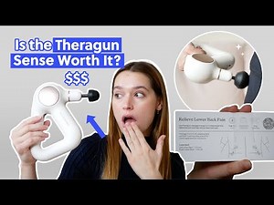 I Tried the Viral $300 Theragun Sense (Full Review + How to Use) | Take My Money