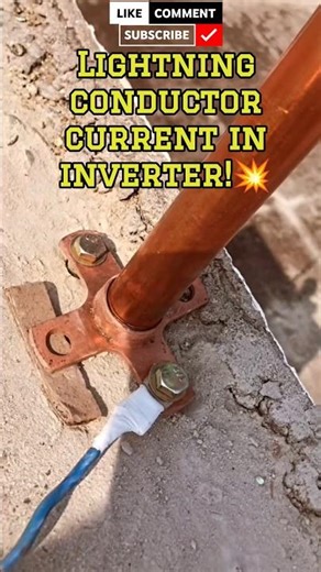 📏Gap Between Earthing Pits 🛡️Earthing Blunder 💡LA Protection 🌞Solar Plant 3kw #shorts #engineering