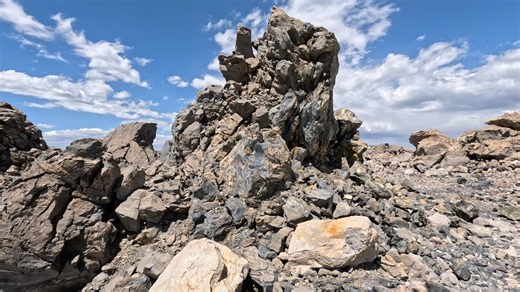 A volcano erupted in California 600 years ago - then it left behind a mountain made of glass, sharp as a razor