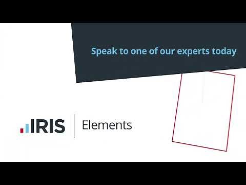 IRIS Elements - The first ever end-to-end cloud accounting solution