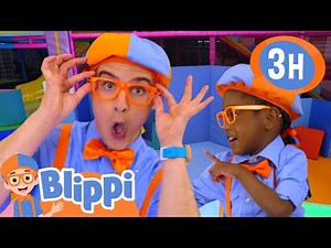 Blippi & Mini Blippi DANCE Battle! | Colorful Dance Party! | Blippi Educational Videos for Toddlers