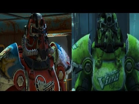 Fallout 4 Far Harbor DLC - All "VIM" Power Armour (LOCATION)