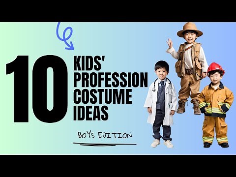 Kids' Profession Costume Ideas for Boys! Dress Up as a Doctor, Firefighter, and More!