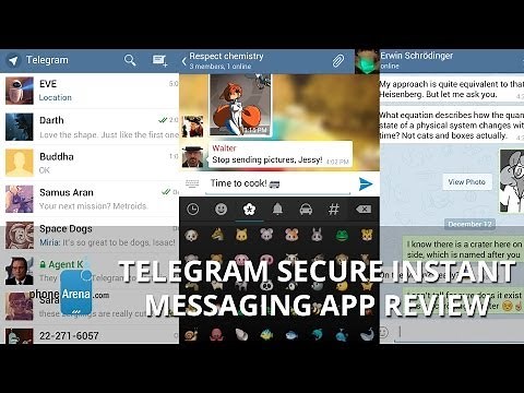 Telegram secure instant messaging app review