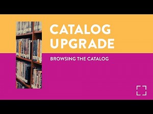 Explore EVPL's New Catalog • Browsing the Catalog