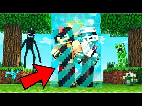 Minecraft PERO estamos ENCERRADOS en 1 BLOQUE 😱 EL BORDE AUMENTA CADA 10 SEGUNDOS 😂 INVICTOR