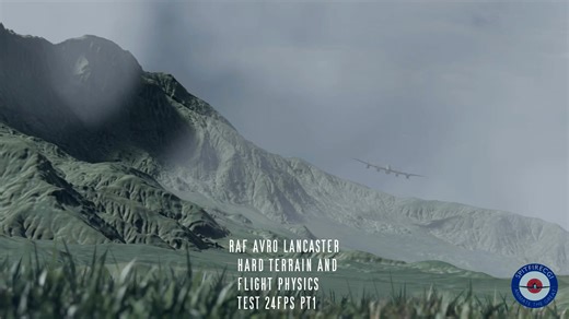 This is CGI. Here’s an Avro Lancaster being tested on rough terrain. We suspect her speed isn’t quite where it should be, she’s running a bit slow but every trial is a learning step. Our goal is to perfect the Lancaster’s physics, complete with authentic cockpit views, and then bring in the roar of throttled Merlins just like in The Dambusters. There’s still some way to go, but we’re getting there. | SpitfireCGI