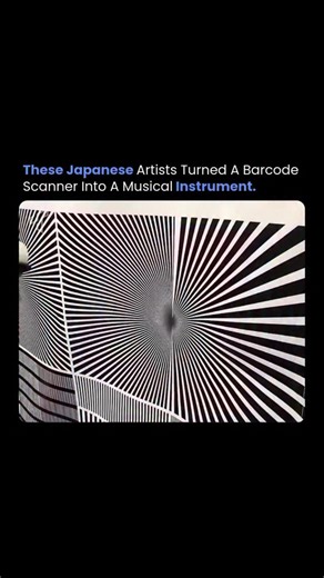 Tech Society | These Japanese artists turned a barcode scanner into a musical instrument Every beep and scan is transformed into notes, rhythms, and... | Instagram