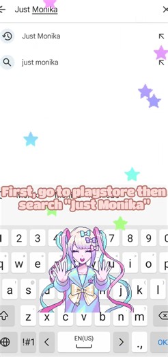 How to get DDLC on mobile without the link!🍓🦷 #cutecore #kawaii #kawaiikei #pink #kawaiicore