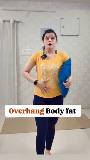 6.7K views · 15K reactions | Overhang body fat workouts  #fullbodyworkout | Trabhi Yoga by Monika | Facebook