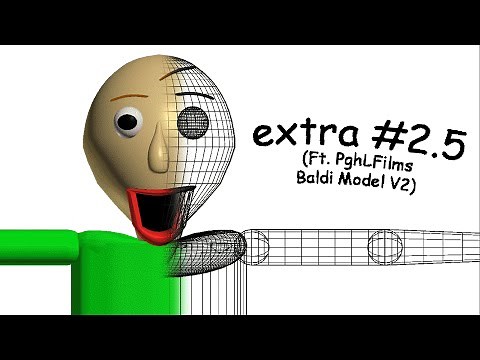 I animated Baldi with extra keyframes #2.5. (Ft. PghLFilms Baldi Model V2)