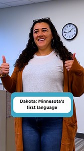 7.8K views · 205 reactions | The Dakota language is deeply rooted in Minnesota — our state’s very name comes from Dakota words meaning "sky-tinted water" (also interpreted as "cloudy water"). This first language of the land is still spoken today, carrying generations of history and meaning. Do you know any Dakota words? Share them in the comments! ⬇️✨ #IndigenousLanguages #Dakota #nativelanguage #indigenous #NativeAmericanHeritage | TPT - Twin Cities PBS | Facebook