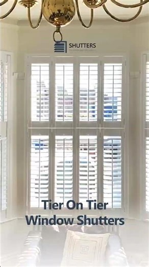 Tier-on-Tier Window Shutters Dubai | Flexible Plantation Shutters | Shutters