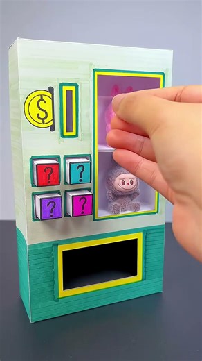 Diy Paper Vending Machine~Paper Art Creativity #Shorts #Papercraft