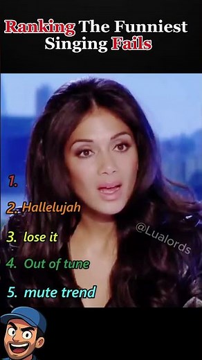Ranking The Funniest Singing Fails 🎤😂”👇