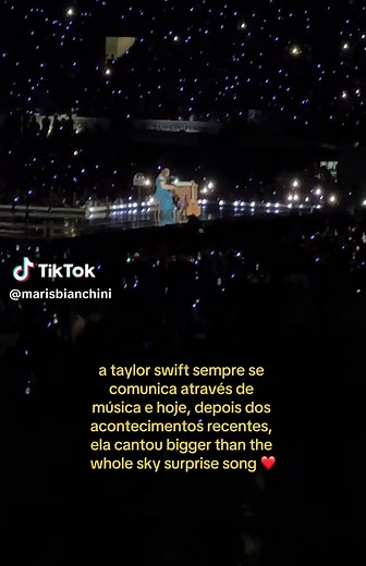 Taylor Swift's Surprise 'Bigger Than The Whole Sky' Performance