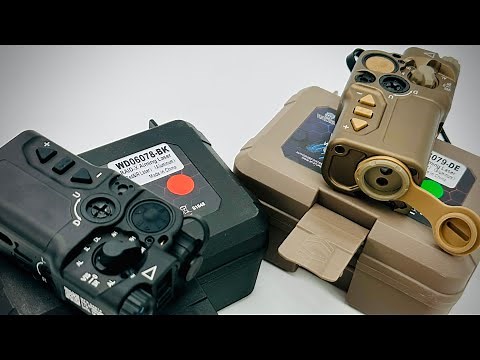 WADSN RAID X Style Airsoft Laser Drive ( IR & Red / Green / Blue Laser ) ( Aluminum )