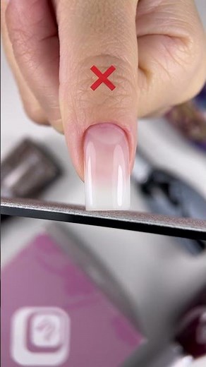 How to file your nails properly? Nail mould soft square 💅🏼
