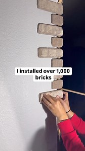 595K views · 8.2K reactions | Easy brick install in 3, 2, 1 ....