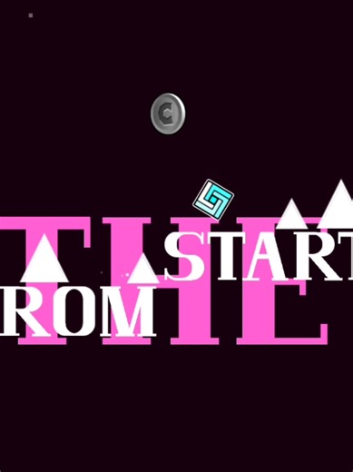 Geometry Dash Level Challenge: From The Start