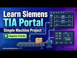 Learn Siemens TIA Portal with a Simple Machine Project