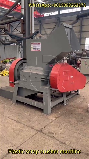 Plastic Scrap Crusher Machine | Efficient Plastic Waste Recycling & Size Reduction | Demo