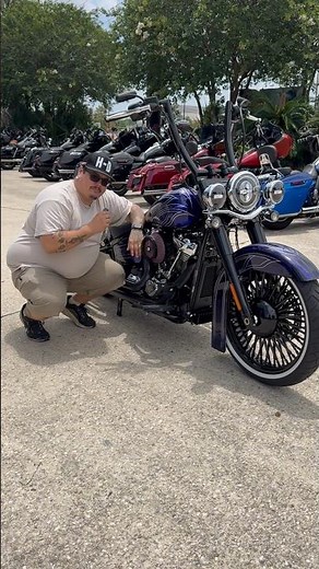 2025 Heritage Softail Cholo Build #HarleyDavidson #HeritageSoftail #CustomBike #MotorcyclE
