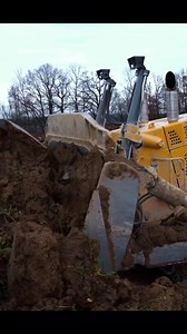 Liebherr PR 776 bulldozer pushing overburden with full power. #LiebherrPR776 #BulldozerLife #MiningLife #HeavyEquipment #Earthmoving | HeavyBuild Project