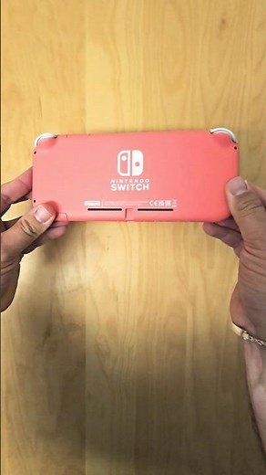 UNBOXING NINTENDO SWITCH LITE CORAL EDITION