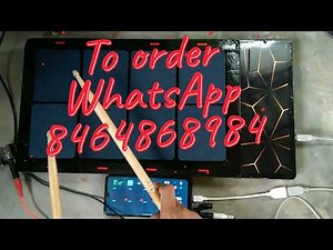 DIY Arduino Octapad | Triggering Pad Pro App on Android | Electronic Drum Pad Tutorial