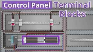 44 reactions | Control Panel Terminal Blocks ▶ Check out the full blog post over at https://realpars.com/electrical-control-panel/ Terminal blocks can be arranged with several other blocks in a strip mounted on a DIN rail to run power from one source to several devices throughout the panel. Watch the video and answer the question. What is the purpose of a Terminal Block? #Transformer #PowerSupply #Engineering #industrialautomation #Automation #Industry #RealPars | RealPars | Facebook