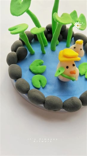 Simple Clay Pond Tutorial for Beginners