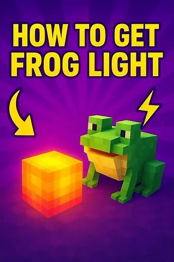 🟣 The Secret Behind Frog Lights in Minecraft! 💡 (Insane Nether Trick You Didn’t Know)