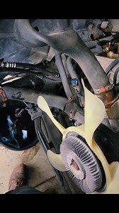 Fan clutch removal the easy way. #mechaniclife #HowTo #diy #tipsandtricks #mechanic #tips #airhammer #fanclutch | Robert Zeromski