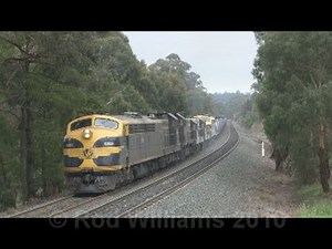 Old EMD's, epic struggle and stall : Australian trains