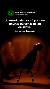 Un estudio ha demostrado por qué algunas personas dejan de sentir. Y no tiene nada que ver con la frialdad. Cuando dejas de sentir, no es porque tu personalidad haya cambiado. No es porque te hayas vuelto más racional. Y no es porque “ya no te importe”. Es una respuesta del sistema emocional. Cuando una persona se siente durante demasiado tiempo sin espacio, sin contención, sin seguridad, el cerebro hace lo único que sabe hacer para protegerte: baja el volumen. No solo apaga el dolor. Lo apaga t