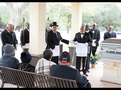 H.P.G.M. William E. Woods' Masonic Last Rites Ceremony