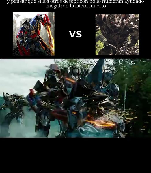 Optimus Prime vs Megatron - Epic Transformers Edit