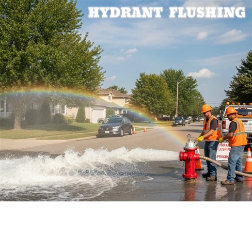 2.7K views |  Hydrant Flushing Alert – Starts October 16  Beginning...