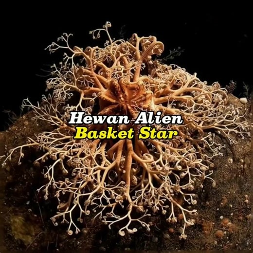 Hewan alien dari laut dalam, basket star #lautdalam #serunyabelajarbareng #fyp
