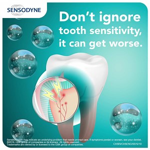 The underlying cause behind tooth sensitivity may get worse, don't ignore it. Switch to Sensodyne for clinically proven sensitivity relief. ReliefFromToothSensitivity | Sensodyne