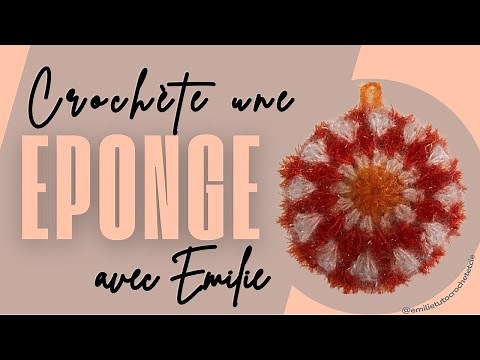 Comment faire une éponge multicolore au crochet : tuto en pas à pas