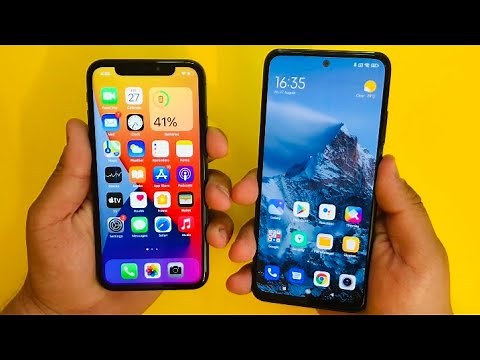 iPhone X vs Xiaomi Redmi Note 10