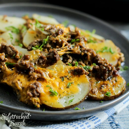 Instant Pot Beef & Cheesy Potatoes