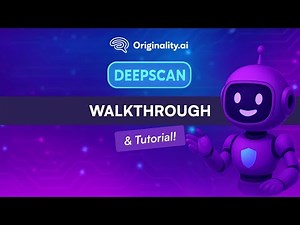 Originality.ai Deep Scan Tutorial