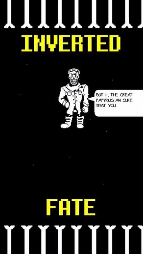 Inverted Fate Papyrus survival fight Tactic mode #undertalefangame #undertale #papyrus #undertaleau