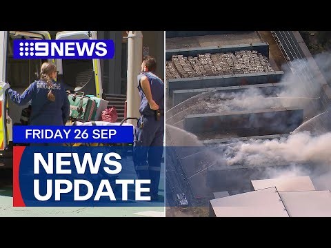 Weapon smuggled into court; paper storage facility blaze | 9 news Australia